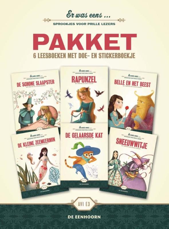 Omslag van Er was eens ... Sprookjespakket voor eerste lezers (deel 2)