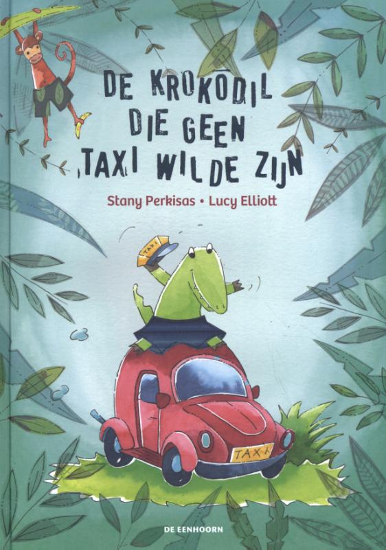 Omslag van De krokodil die geen taxi wilde zijn