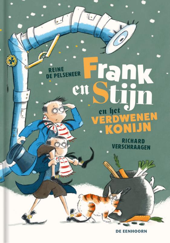 Omslag van Frank en Stijn en het verdwenen konijn