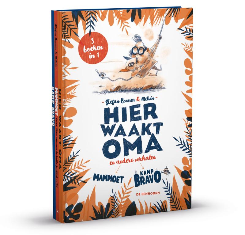 Omslag van Hier waakt oma en andere verhalen