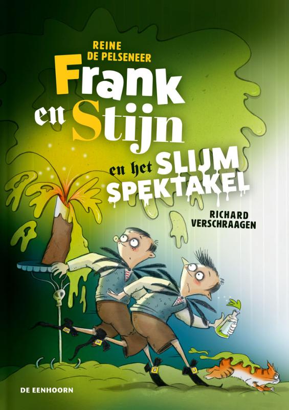 Omslag van Frank en Stijn en het slijmspektakel