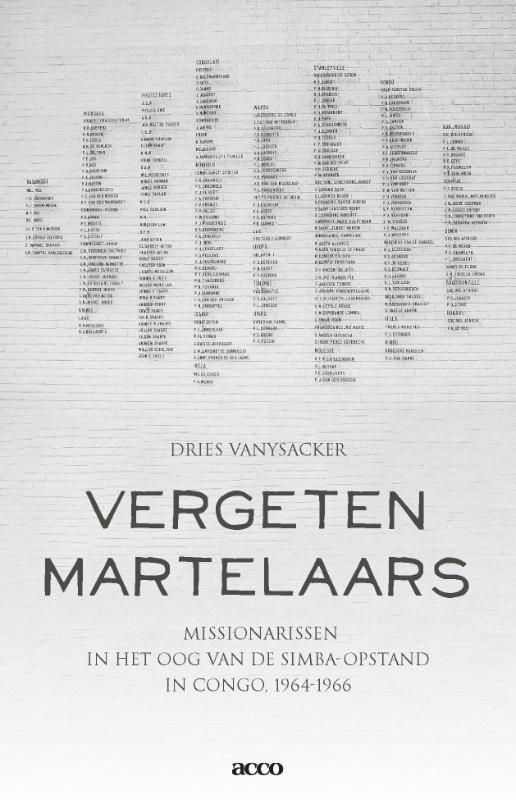 Omslag van Vergeten martelaars