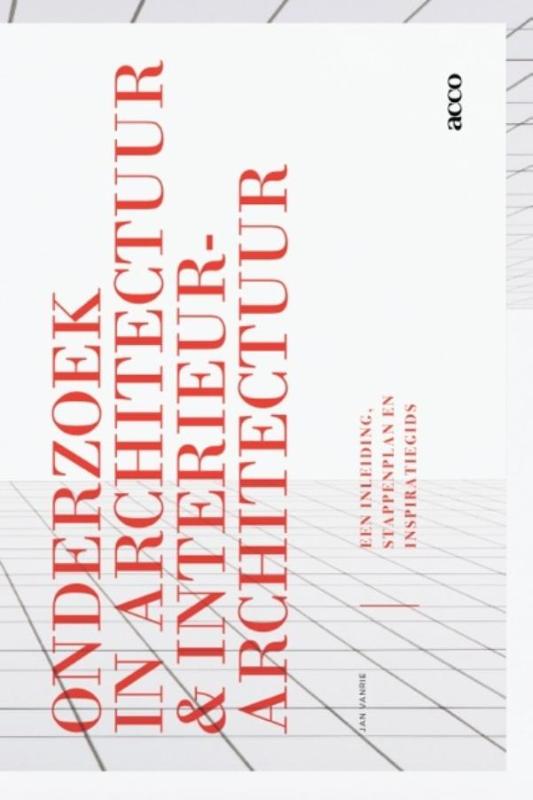 Omslag van Onderzoek in architectuur en interieurarchitectuur