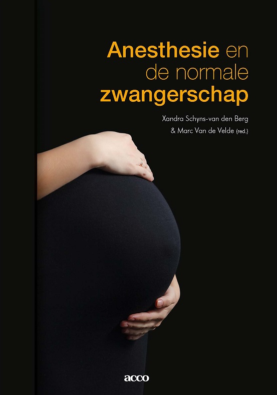 Omslag van Anesthesie en de normale zwangerschap