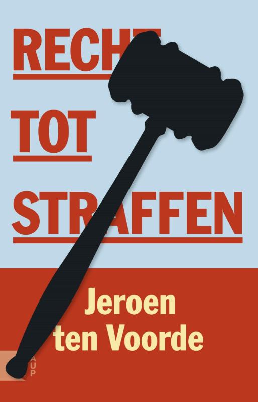 Omslag van Recht tot straffen