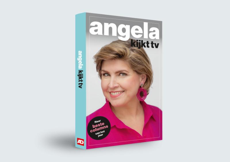 Omslag van Angela kijkt tv