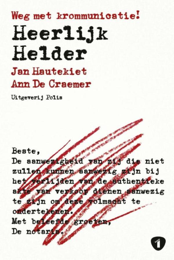 Omslag van Heerlijk helder