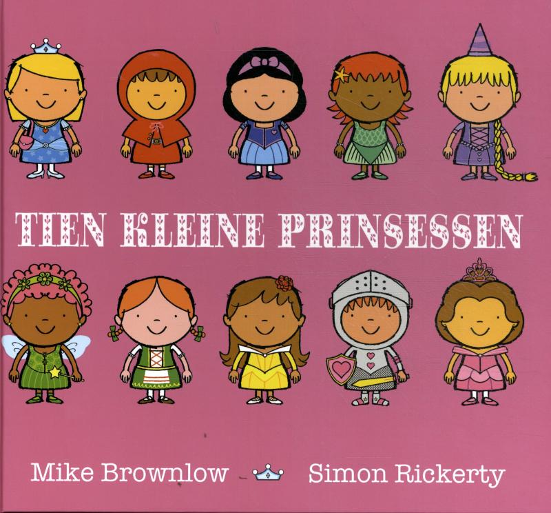 Omslag van Tien kleine prinsessen