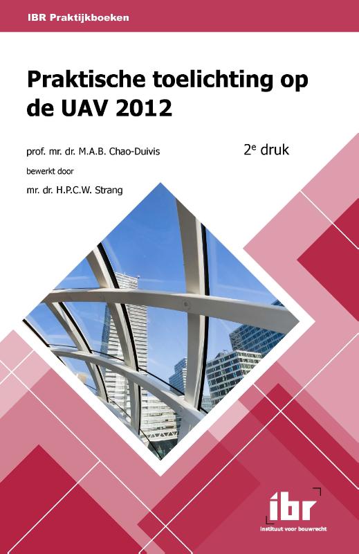 Omslag van Praktische toelichting op de UAV 2012
