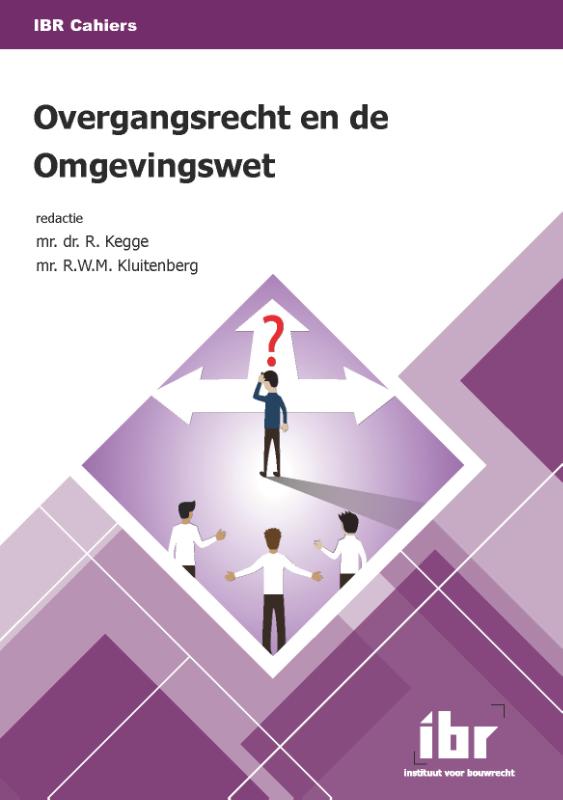 Omslag van Overgangsrecht en de Omgevingswet
