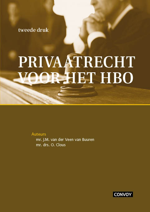 Omslag van Privaatrecht voor het hbo