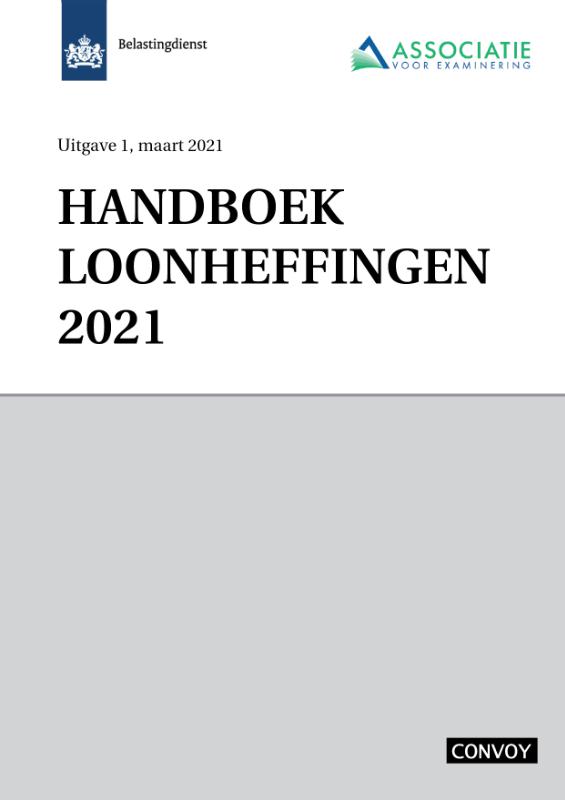 Omslag van Handboek Loonheffingen 2021