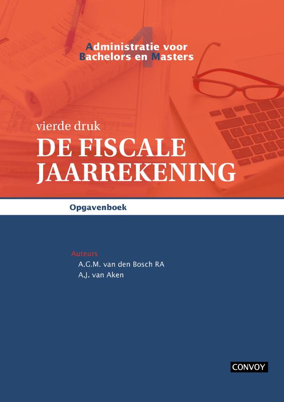 Omslag van ABM 4 De Fiscale Jaarrekening Opgavenboek 4e druk