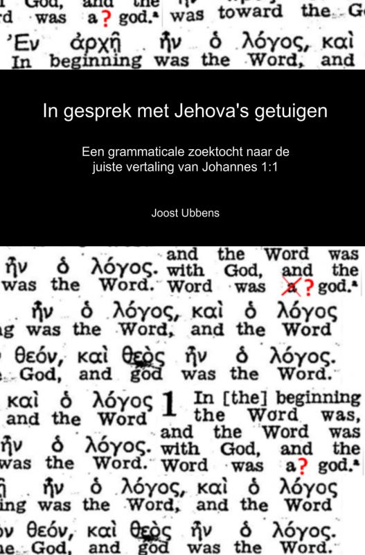 Omslag van In gesprek met Jehova's getuigen