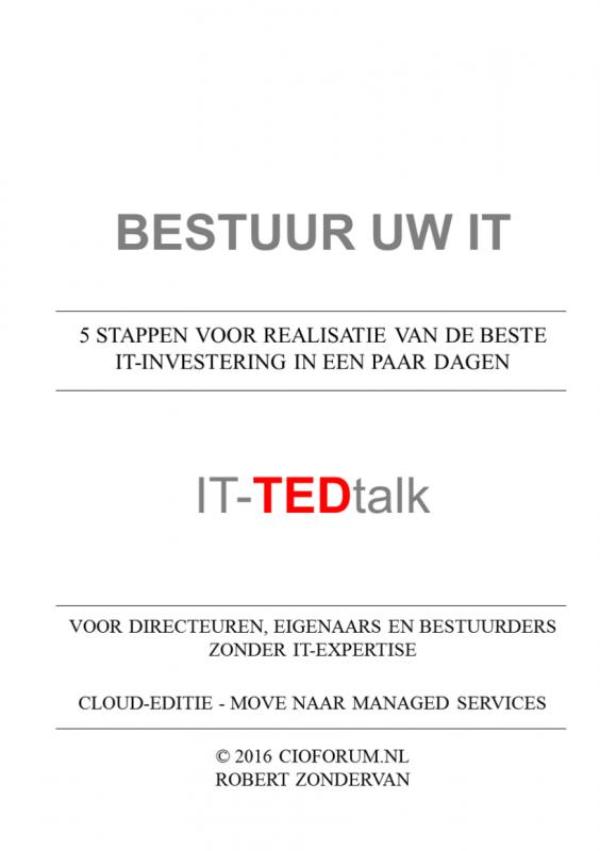 Omslag van Bestuur uw IT!