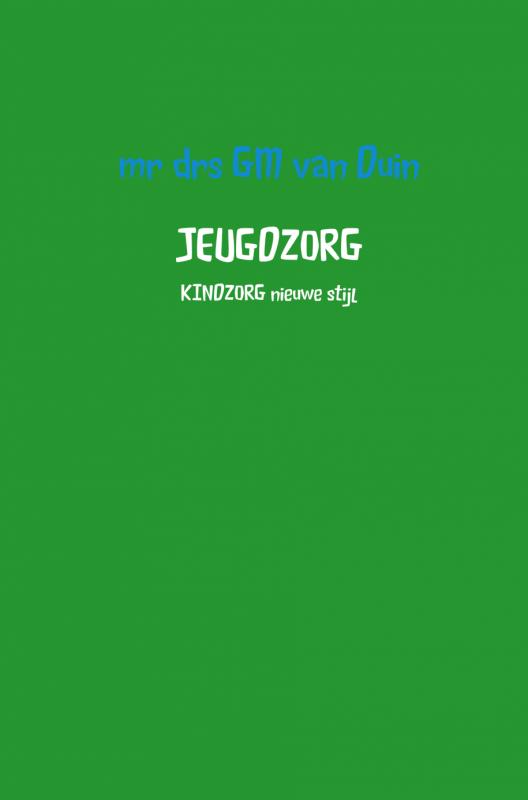 Omslag van Jeugdzorg