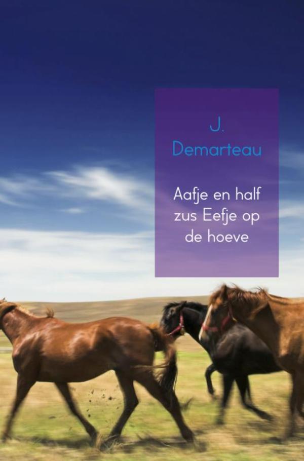 Omslag van Aafje en half zus Eefje op de hoeve