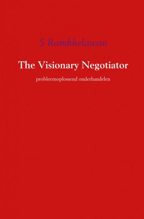 Omslag van The visionary negotiator