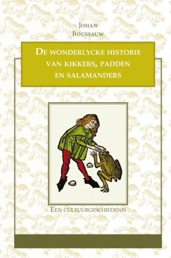 Omslag van De wonderlycke historie van kikkers, padden en salamanders