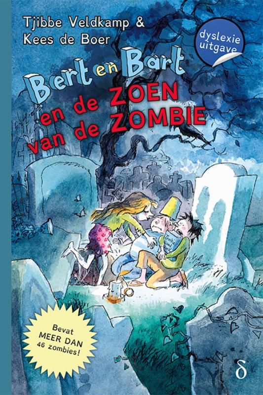 Omslag van Bert en Bart en de zoen van de zombie