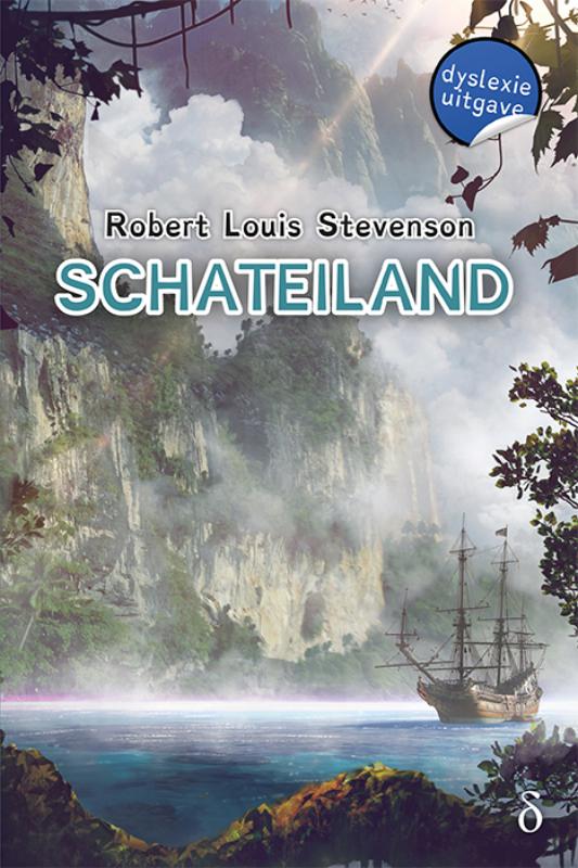 Omslag van Schateiland - dyslexie uitgave