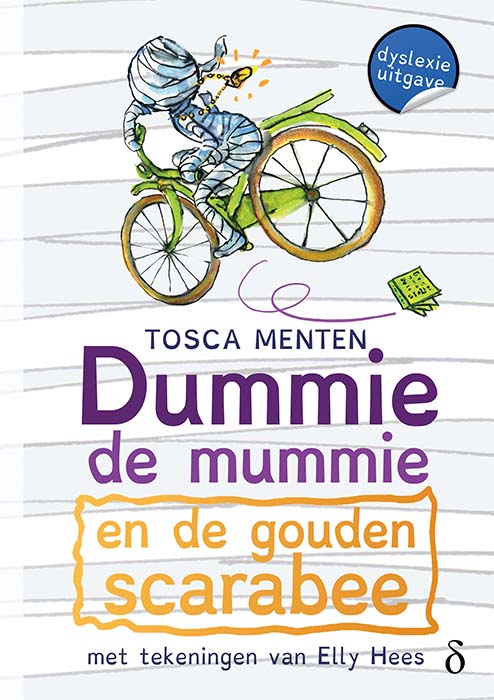 Omslag van Dummie de mummie en de gouden scarabee