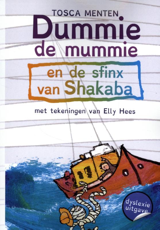 Omslag van Dummie de mummie en de sfinx van Shakaba