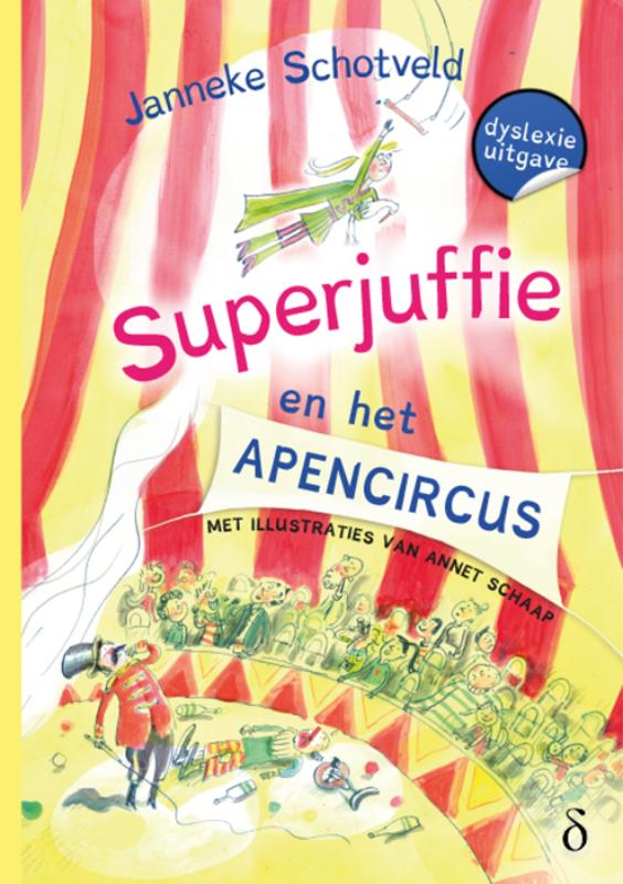 Omslag van Superjuffie en het apencircus