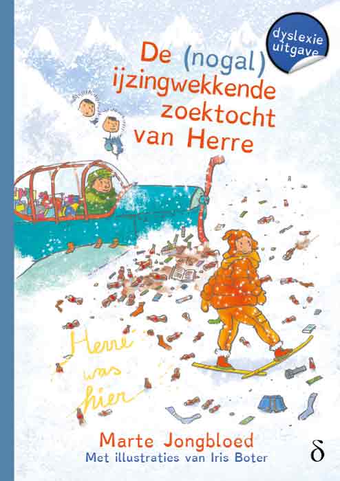 Omslag van De (nogal) ijzingwekkende zoektocht van Herre