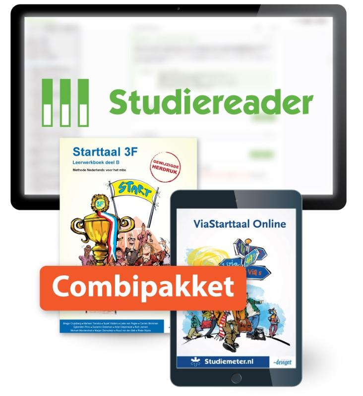 Omslag van Combipakket Studiereader Nederlands 3F WL24
