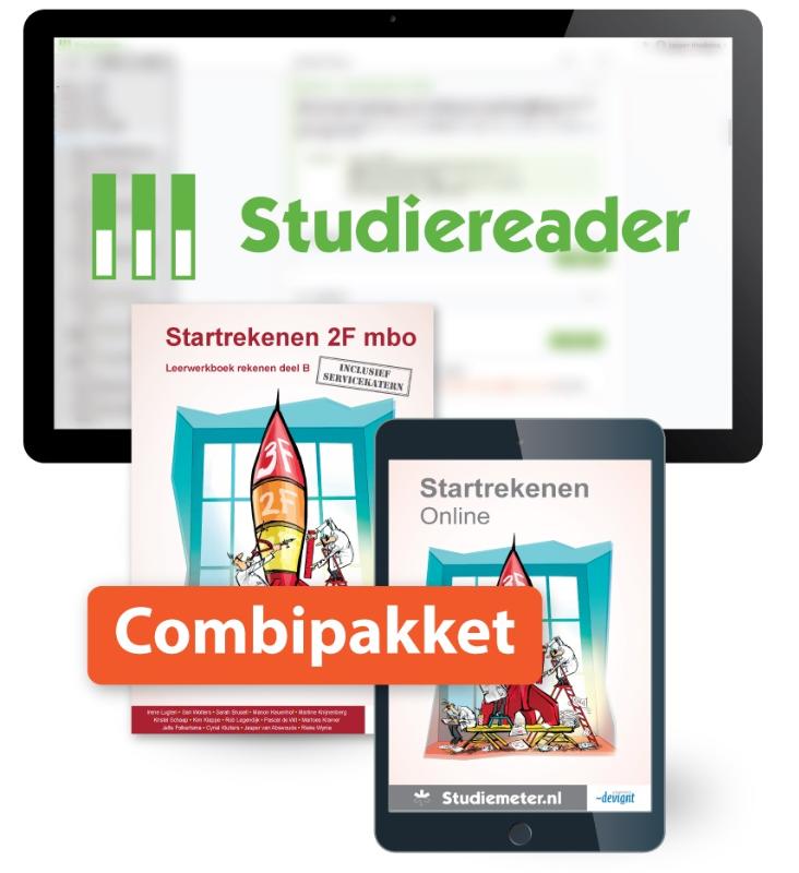 Omslag van Combipakket Studiereader Rekenen 2F WL24