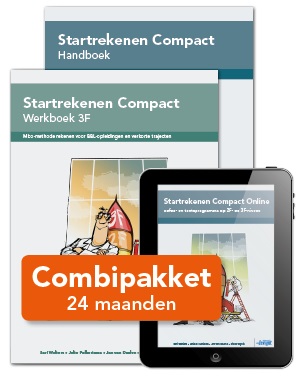 Omslag van Combipakket Startrekenen Compact 3F HWL24