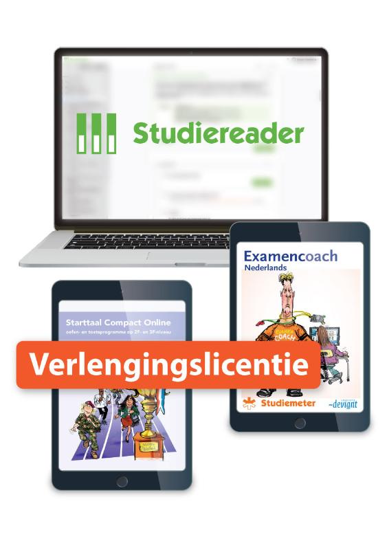 Omslag van Verlengingslicentie Studiereader Startaal Compact 2F/3F 6M