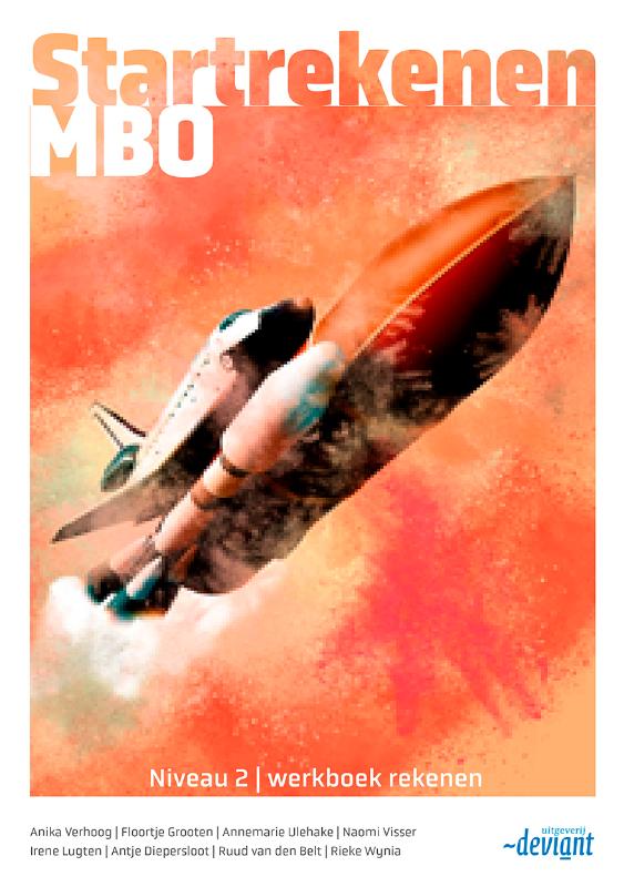 Omslag van Studiereader Startrekenen MBO + werkboek niv. 2 (nieuwe rekeneisen Startpakket licentie voor 12 maanden