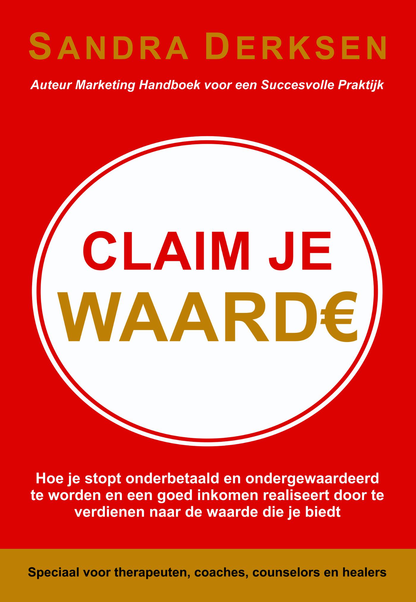Omslag van Claim je waarde