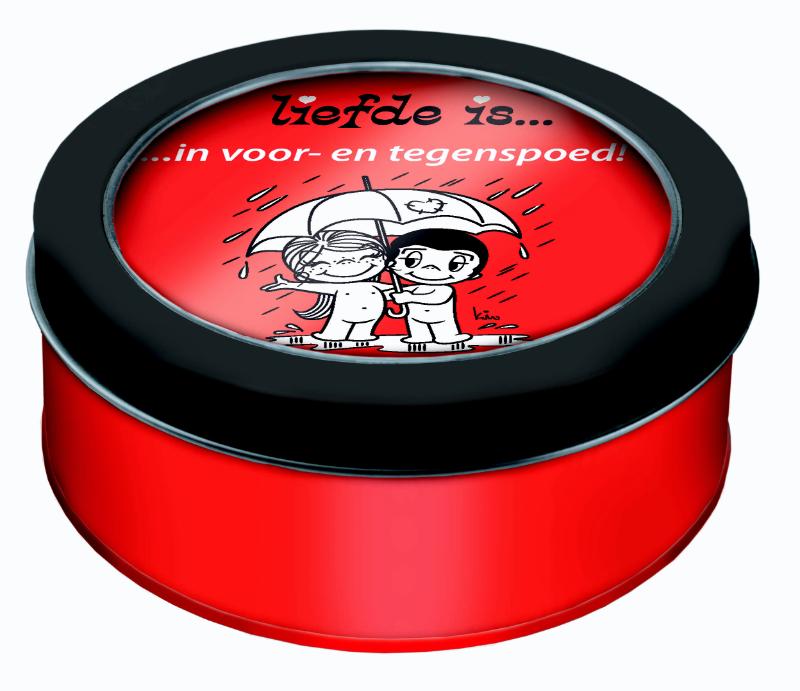 Omslag van In voor- en tegenspoed - Cadeaublikje Liefde is…