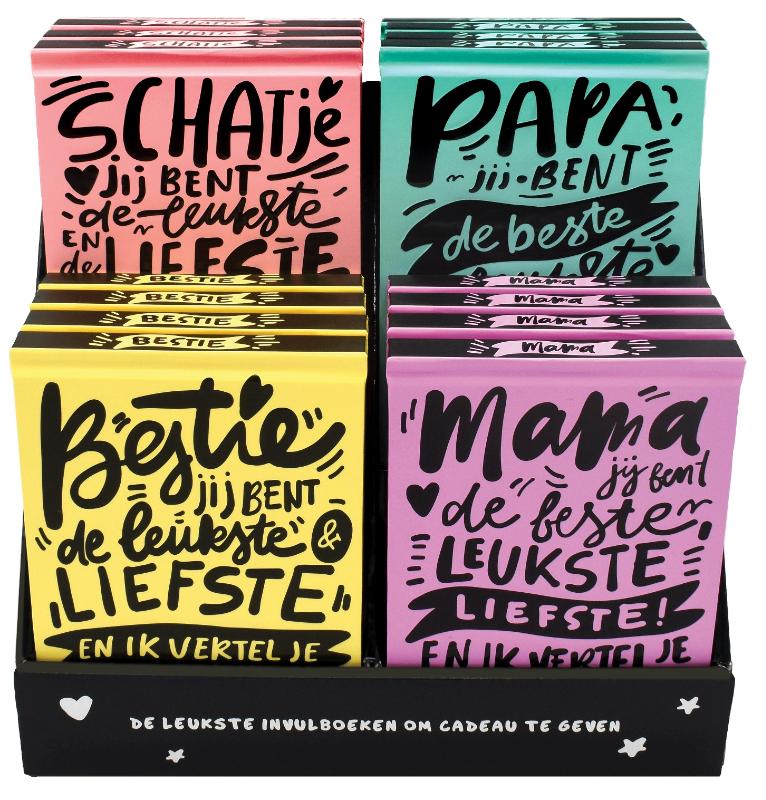 Omslag van Display - I love you - invulboeken - 4T x 4 ex.