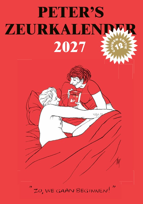 Omslag van Peter's Zeurkalender 2027