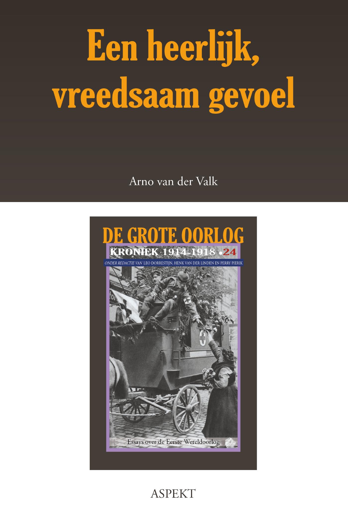 Omslag van Een heerlijk, vreedsaam gevoel