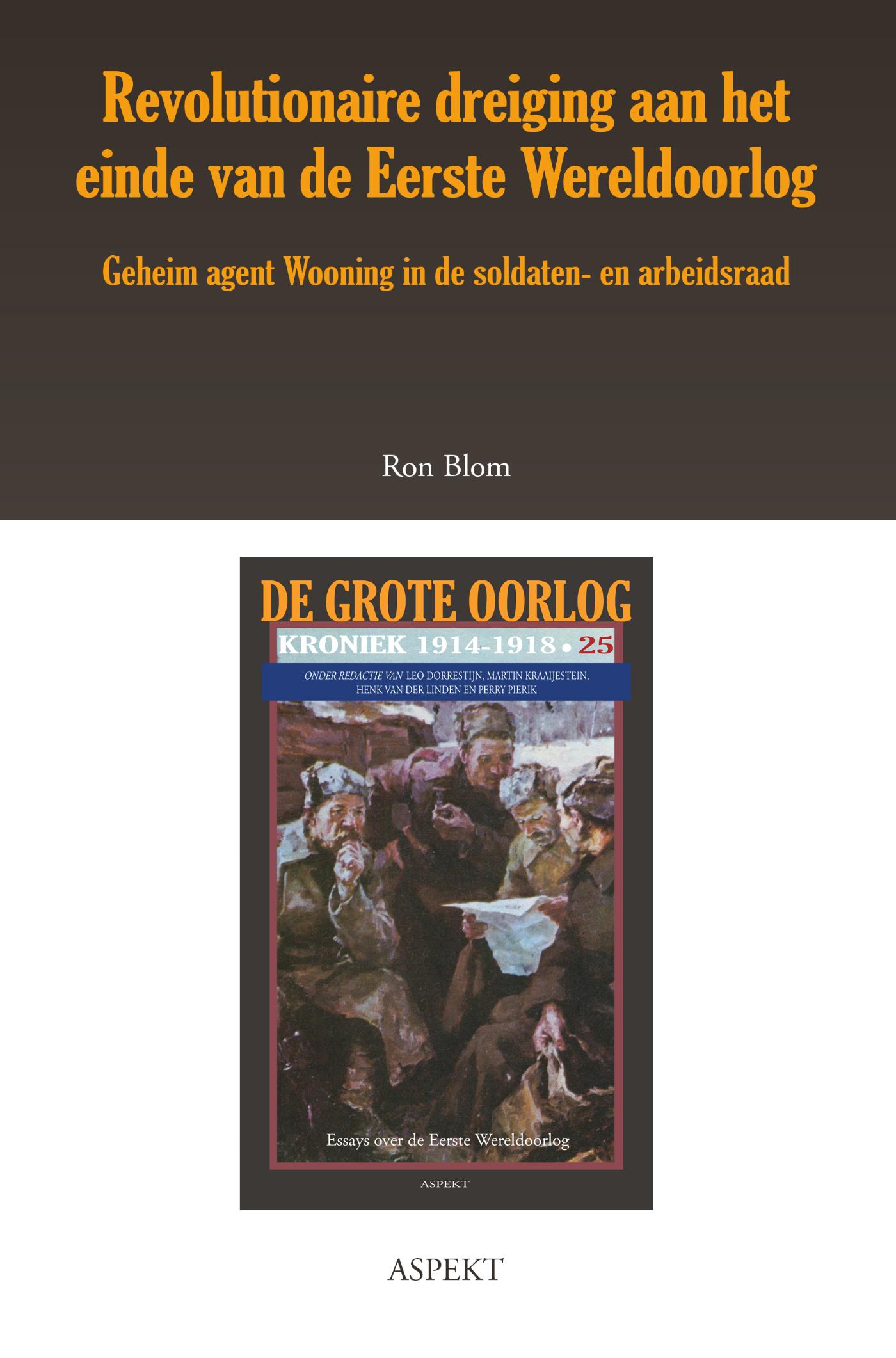 Omslag van Revolutionaire dreiging aan het einde van de Eerste Wereldoorlog