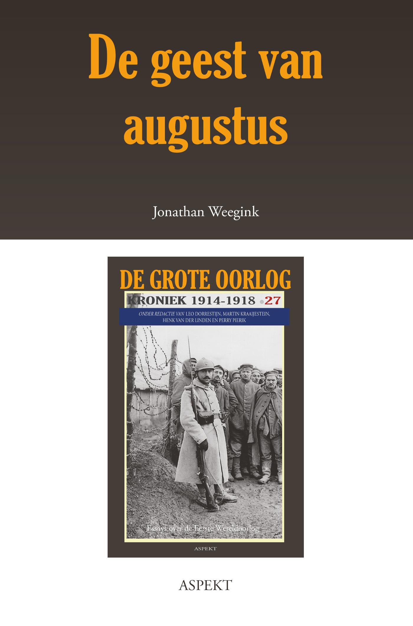 Omslag van De geest van augustus
