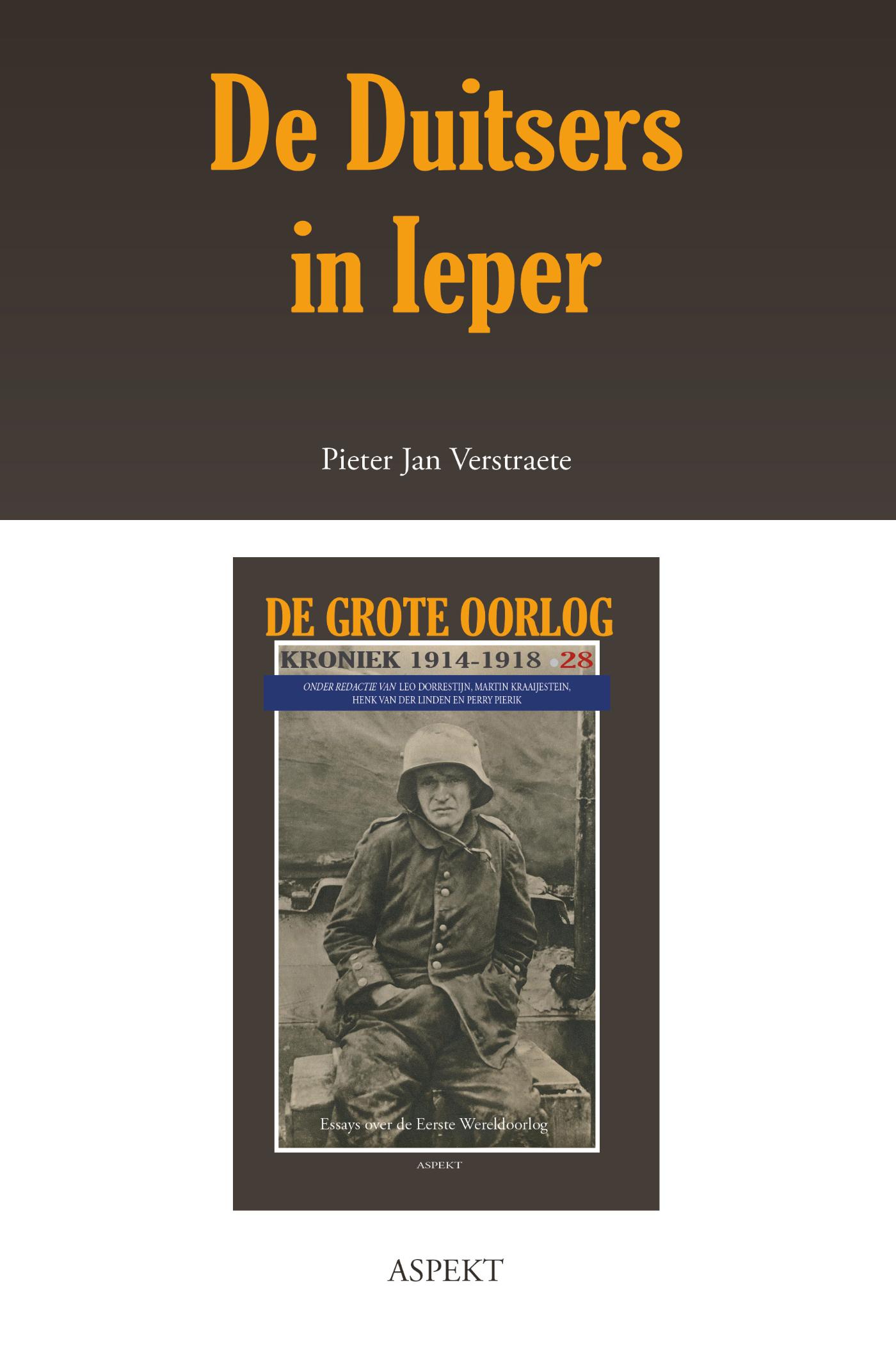 Omslag van De Duitsers in Ieper