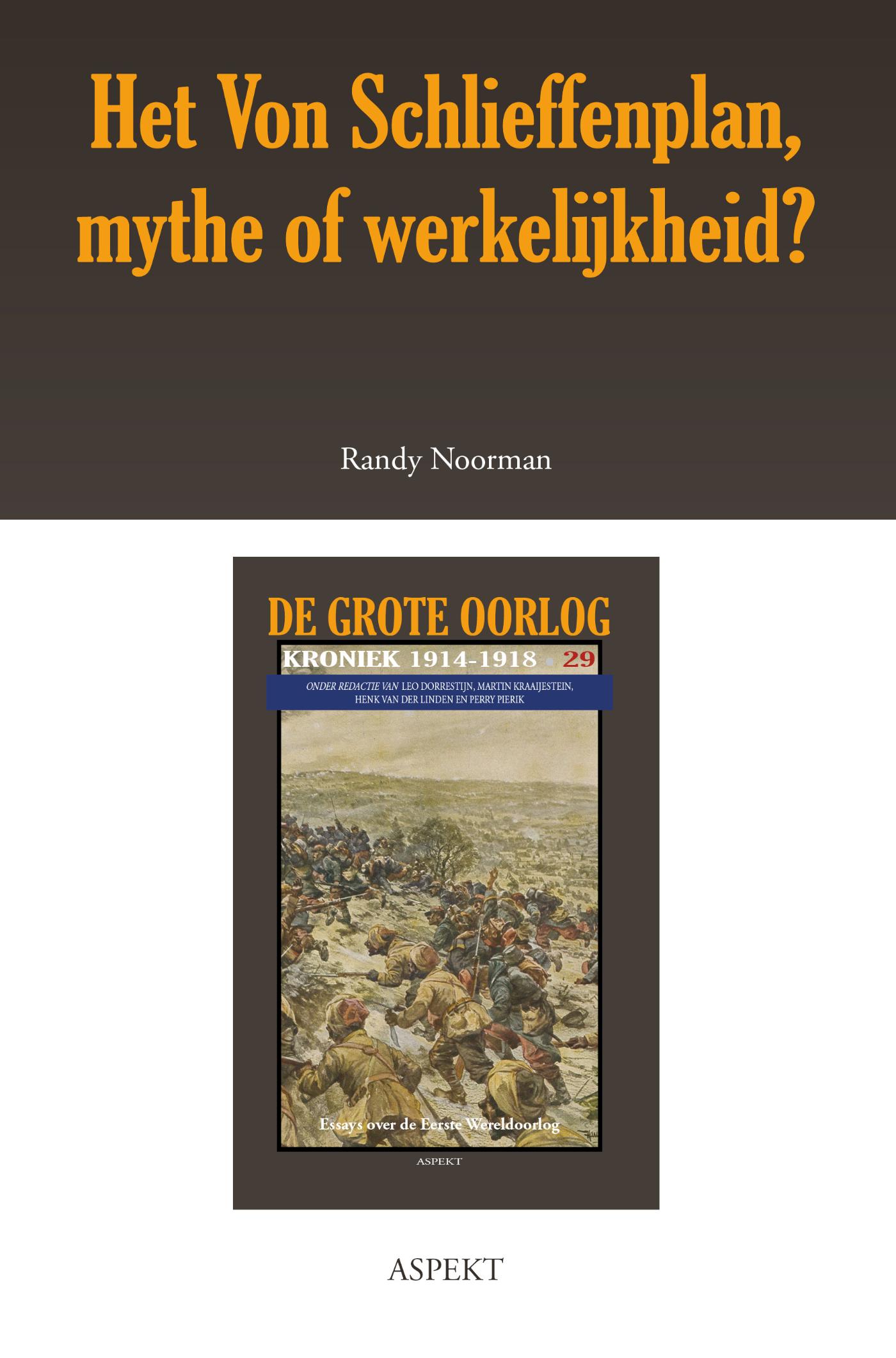 Omslag van Het Von Schlieffenplan, mythe of werkelijkheid?