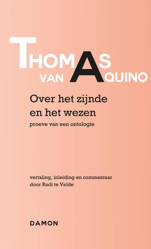 Omslag van Over het zijnde en het wezen