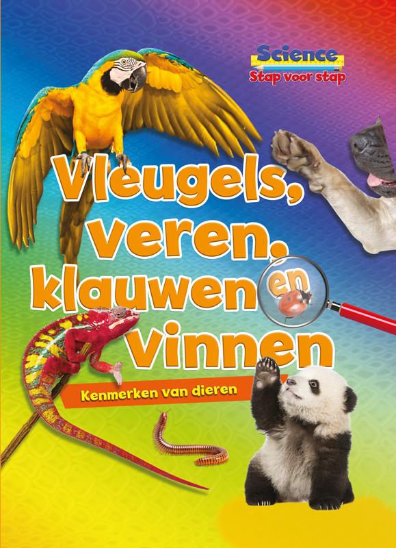 Omslag van Vleugels, veren, klauwen en vinnen