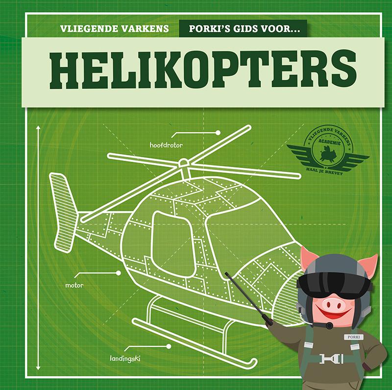 Omslag van Porki's gids voor helikopters