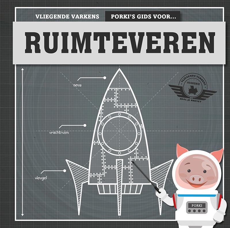 Omslag van Porki's gids voor ruimteveren