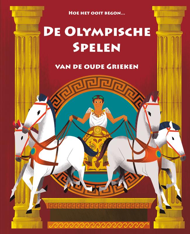 Omslag van De Olympische Spelen van de Oude Grieken