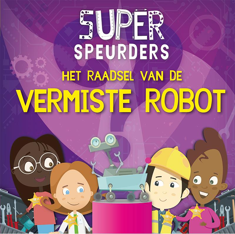 Omslag van Het raadsel van de vermiste robot