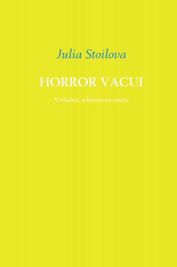 Omslag van Horror Vacui